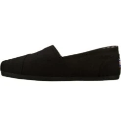 SKECHERS Women's BOBS Plush Canvas Slip-On Shoes -Sorel Shop 1362691 001 alt4