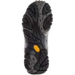 MERRELL Women's Moab 2 Mid Waterproof Hiking Boots, Granite -Sorel Shop 2024319 003 alt8