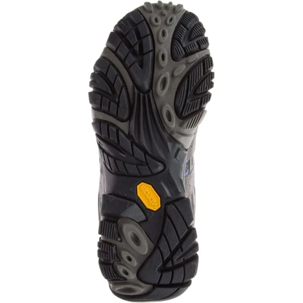 MERRELL Women's Moab 2 Mid Waterproof Hiking Boots, Granite , Wide 4 MERRELL Women's Moab 2 Mid Waterproof Hiking Boots, Granite , Wide - Image 2