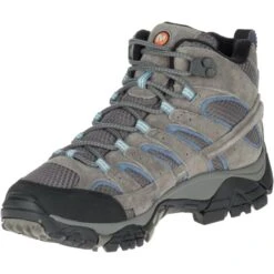 MERRELL Women's Moab 2 Mid Waterproof Hiking Boots, Granite , Wide 15 MERRELL Women's Moab 2 Mid Waterproof Hiking Boots, Granite , Wide -Sorel Shop 2032259 004 alt5