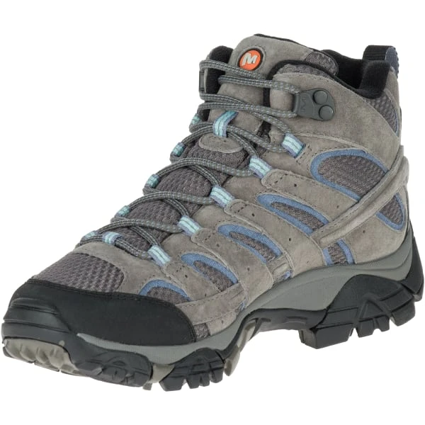 MERRELL Women's Moab 2 Mid Waterproof Hiking Boots, Granite , Wide 8 MERRELL Women's Moab 2 Mid Waterproof Hiking Boots, Granite , Wide - Image 6