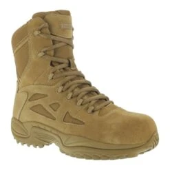 REEBOK WORK Women's Rapid Response Composite Toe Work Boots, Coyote