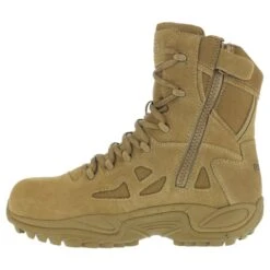 REEBOK WORK Women's Rapid Response Composite Toe Work Boots, Coyote, Wide -Sorel Shop 2033605 201 alt2