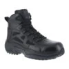 REEBOK WORK Women's Rapid Response RB Composite Toe Stealth 6" W/ Side Zip Boot, Black -Sorel Shop 2047798 001 main