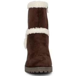 OLIVIA MILLER Women's Andrea Stacked Heel Bootie -Sorel Shop 2084502 201 alt3