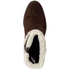 OLIVIA MILLER Women's Andrea Stacked Heel Bootie -Sorel Shop 2084502 201 alt4