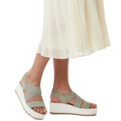 SOREL Women's Cameron Flatform Wedge Slingback Sandals 17 SOREL Women's Cameron Flatform Wedge Slingback Sandals -Sorel Shop 2085928 006 alt7